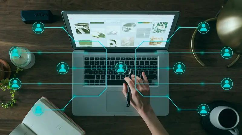 Point-to-point P2P network link connecting two business sites